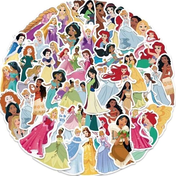Disney Princess Heroine Stickers - Picture 6 of 7